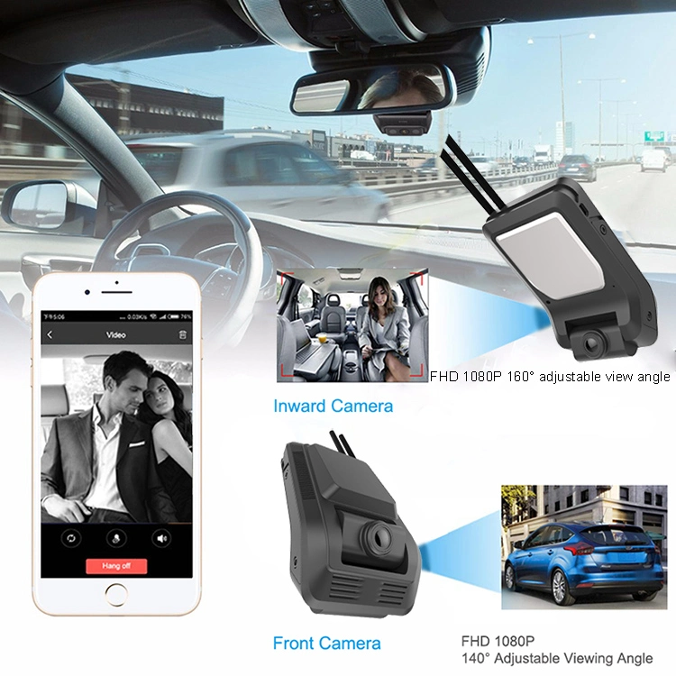 4G GPS Car DVR Video Recorder Dual Camera Dash Cam