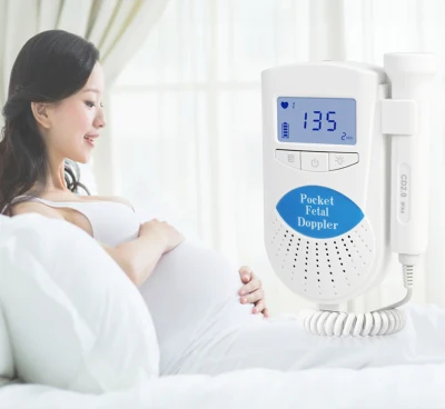 Preço de fábrica bolso gravidez bebê cinto portátil sonicaid fetal doppler monitor de batimentos cardíacos