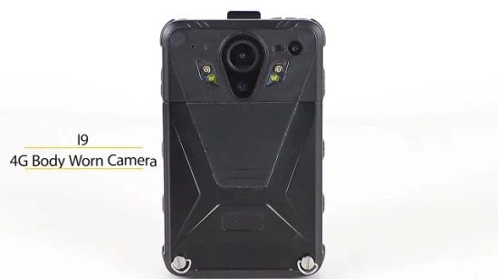 IP67 câmera desgastada corporal video da polícia do gravador 1080P do tela táctil de Inrico I9 de 2,31 polegadas