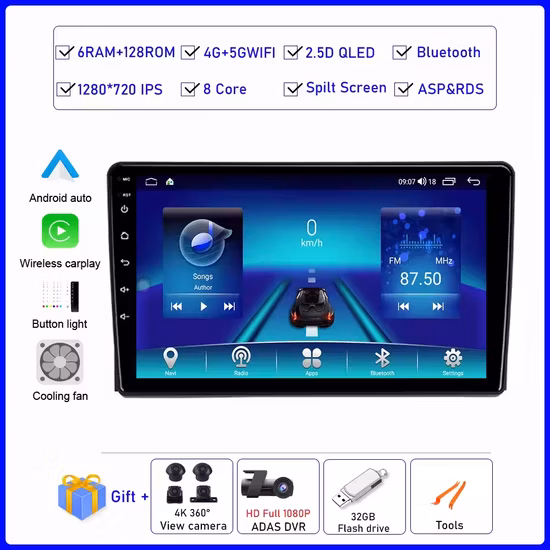 Câmera on-line WiFi 4G usada no corpo e tela sensível ao toque à prova d'água IP67 Inrico I9