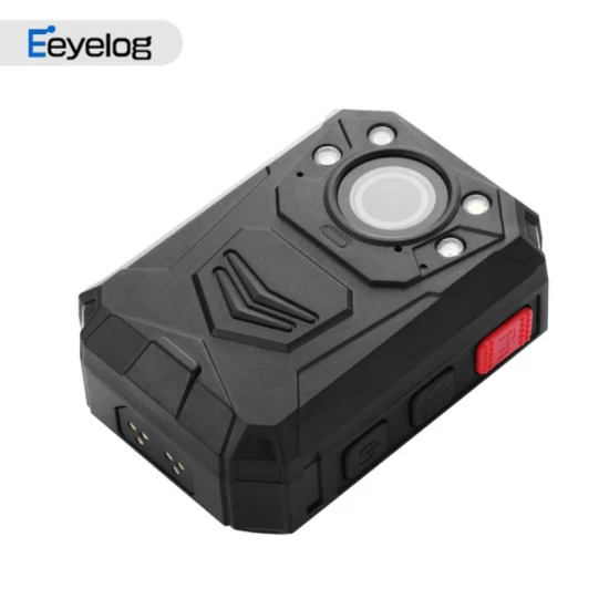 Câmera usada no corpo Eeyelog Night Vision X8a com GPS, IP68 à prova d'água, portátil, chip H22, acessórios