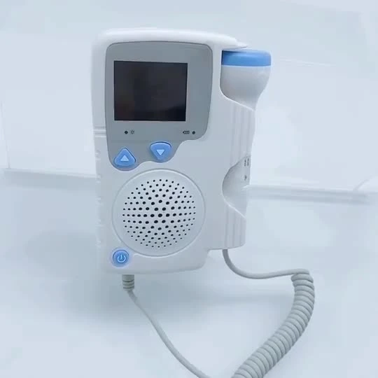 Monitor portátil de frequência cardíaca para bebês com fone de ouvido