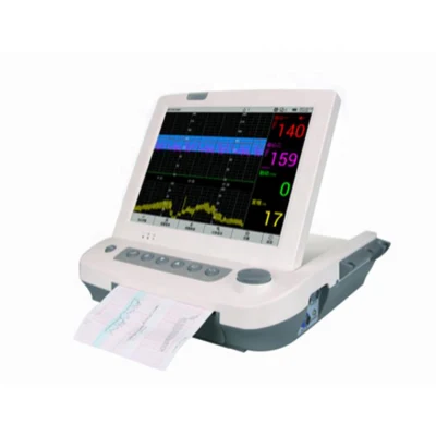 Monitor cardíaco fetal materno portátil médico para bebê Ctg