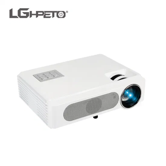 Mini projetor de vídeo inteligente sem fio Full HD USB WiFi
