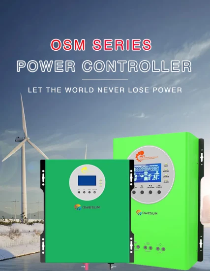Controlador de carga de energia de energia solar de alta eficiência 40A/60A MPPT